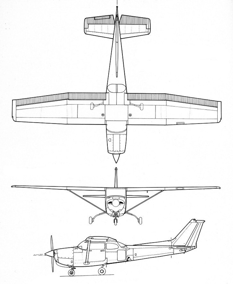 Airbus BO-105 shema